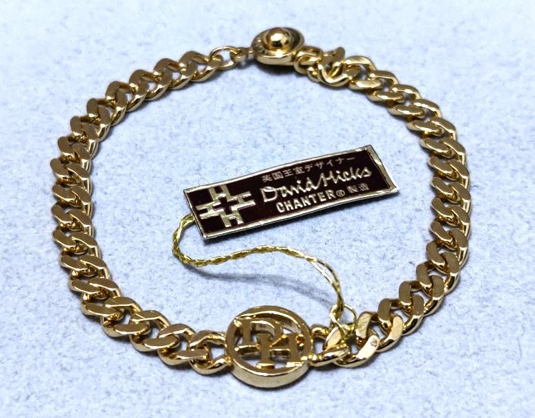 

[USED] DAVID HICKS DH logo kihei chain unisex bracelet 39935