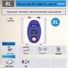 Compact Kitchen Water Heater 6L/8L, Dual Outlets, Enamel Tank, 3-Year Warranty