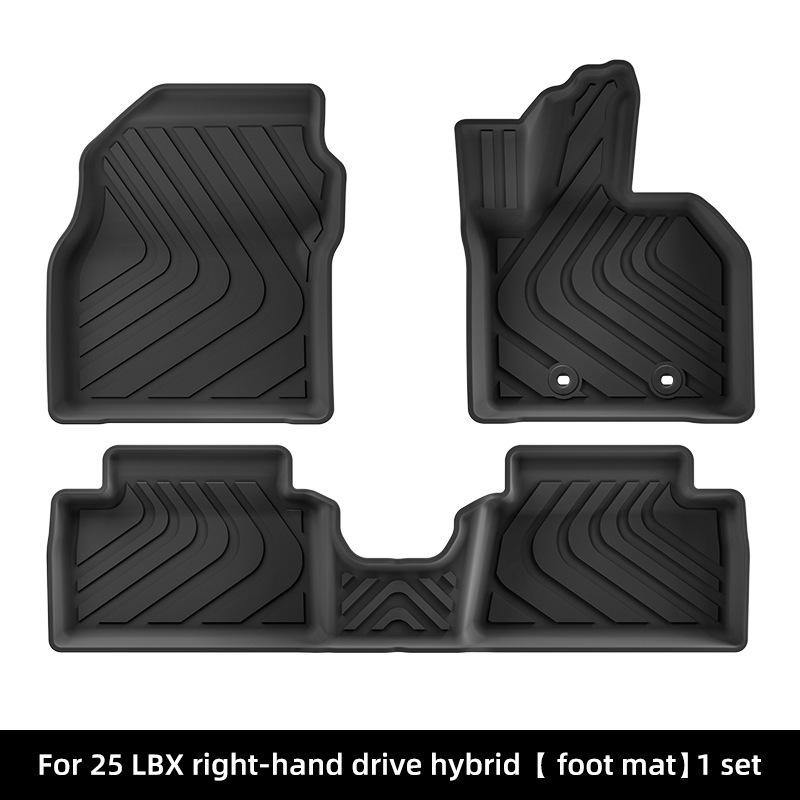 Eco-Friendly TPE Floor Mats for 25 Lexus LBX Cars