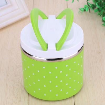 1 Laag Roestvrij Staal Isolatie Thermo Thermische Lunchbox Voedselcontainer Hete Voedselcontainer Voedselopslagdoos Lunchopslagdoos