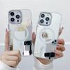 Make Up Mirror For Magnetic Magsafe Case For iPhone 13 14 16 Pro Max 12 Pro 11 15 Thin Wireless Charging Cover For iPhone 12 Pro