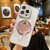 Crystal-Clear Apple Phone Case For iPhone 17 16 15 14 13 12 Pro Max Plus With Magnetic Crystal Clear Case Wireless Charge