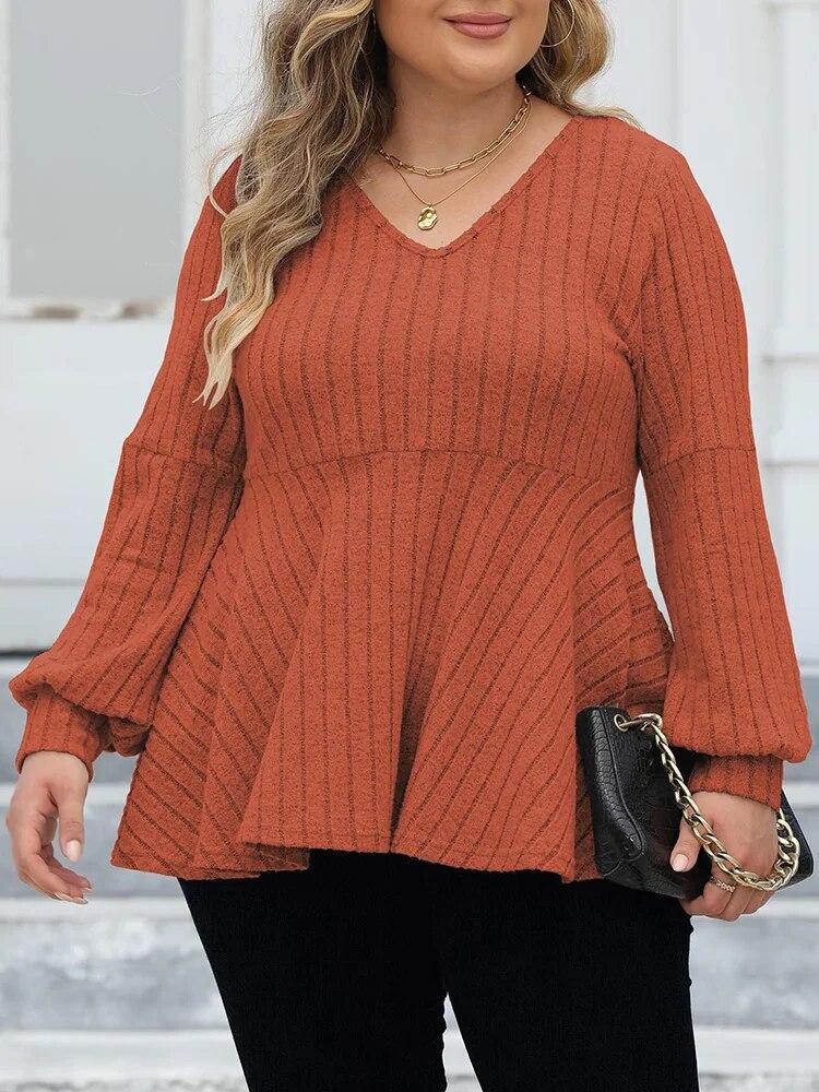 Plus Size Solido Sexy Elegante T-shirt da donna con scollo a V Chic Basic Dolce Streetwear Top femminile coreano Fashion Design Casual Slim Abbigliamento 2024