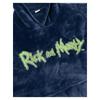 Rick And Morty Coperta a Felpa con Personaggi da Uomo