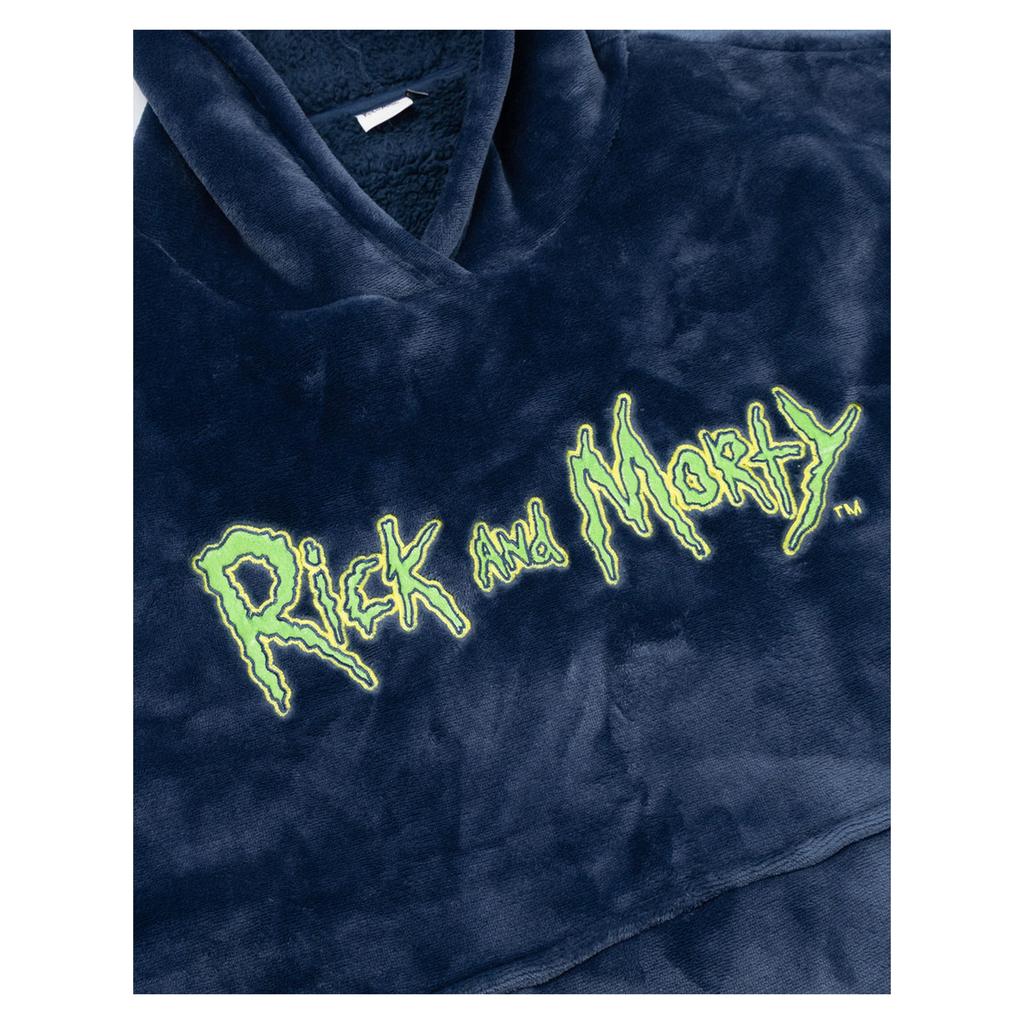 Rick And Morty Coperta a Felpa con Personaggi da Uomo