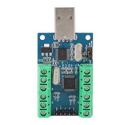 USB-grensesnitt 10-kanals 12-bit AD Sampling Data Acquisition STM32 UART Kommunikasjon ADC-modul