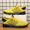 Summer and autumn lightweight fly-woven breathable mesh sports net shoes casual running travel shoes