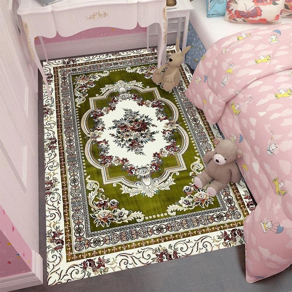 Simple Carpet Cartoon Living Room Bedroom Kitchen Sofa Table Balcony Rug Non-slip Washable Mat Exquisite Home Ornaments