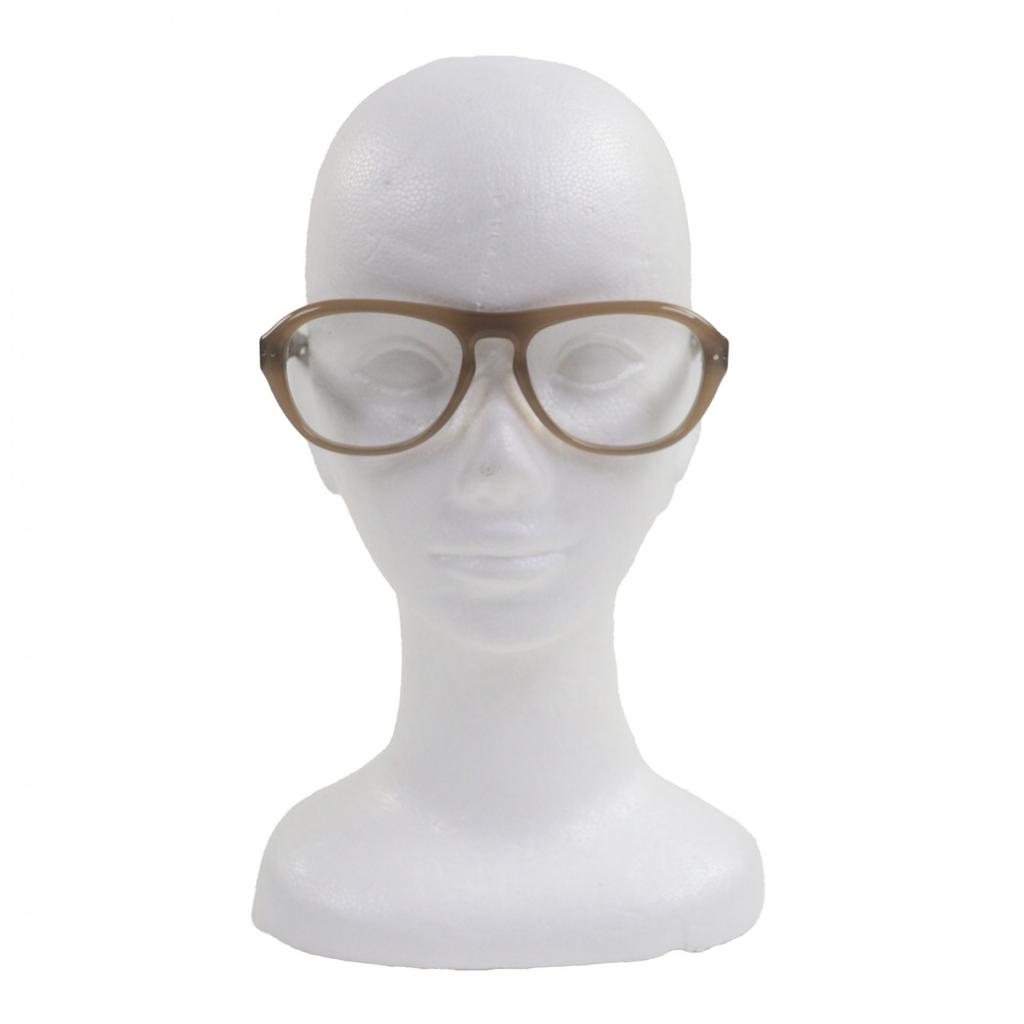 Excellent GENTLE MONSTER Glasses OAA Aviator Glasses Clear brown mens Used