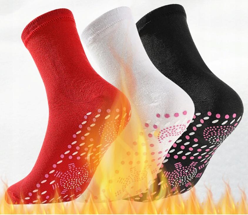 Warming Thermoactive Anti-Slip Socks Universal Black Gift