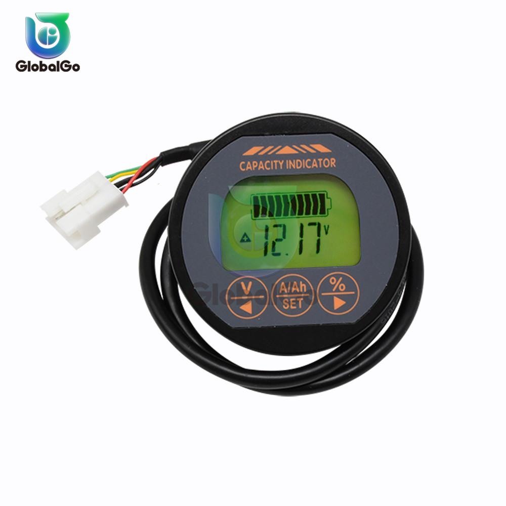 DC 8-80V 50A 100A 350A Display Battery Capacity Meter Indicate Volt Current Tester Power Ammeter Voltmeter