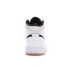 Air Jordan 1 Mid GS White Arctic Orange Kids Sneakers Anthracite 554725-180