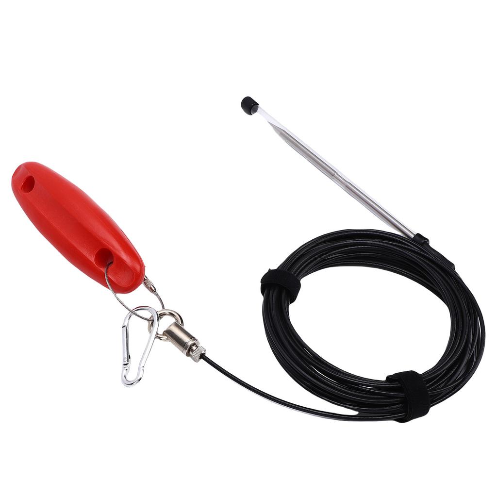 Rybářský provázek 500 liber Nerezová ocel 26,2 stop Držák na ryby Provázek Zabraňuje zamotání s plovákem pro velké ryby Venkovní