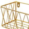 Shelf for Shower Basket with Hooks, Organizer, Storage Shelf, Iron, Rust Proof, Wall Mounted, No