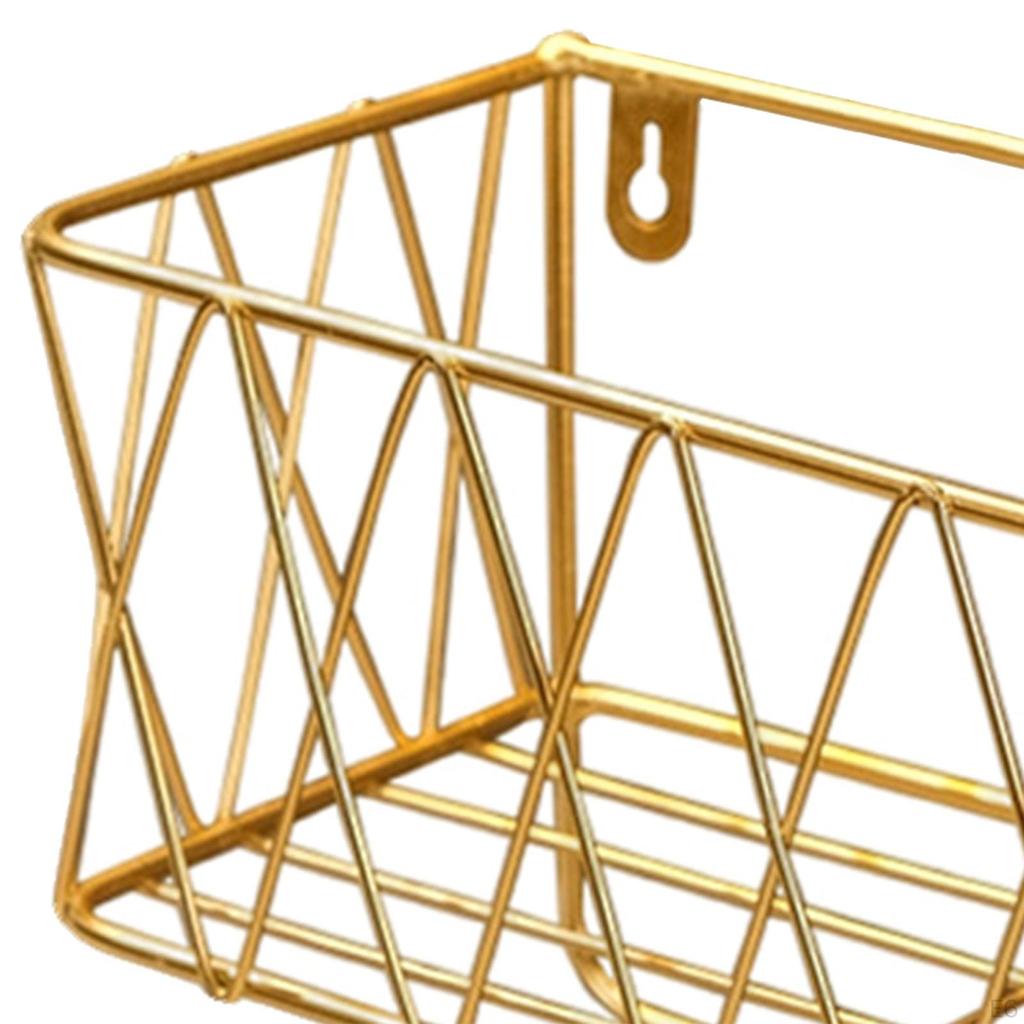 Shelf for Shower Basket with Hooks, Organizer, Storage Shelf, Iron, Rust Proof, Wall Mounted, No
