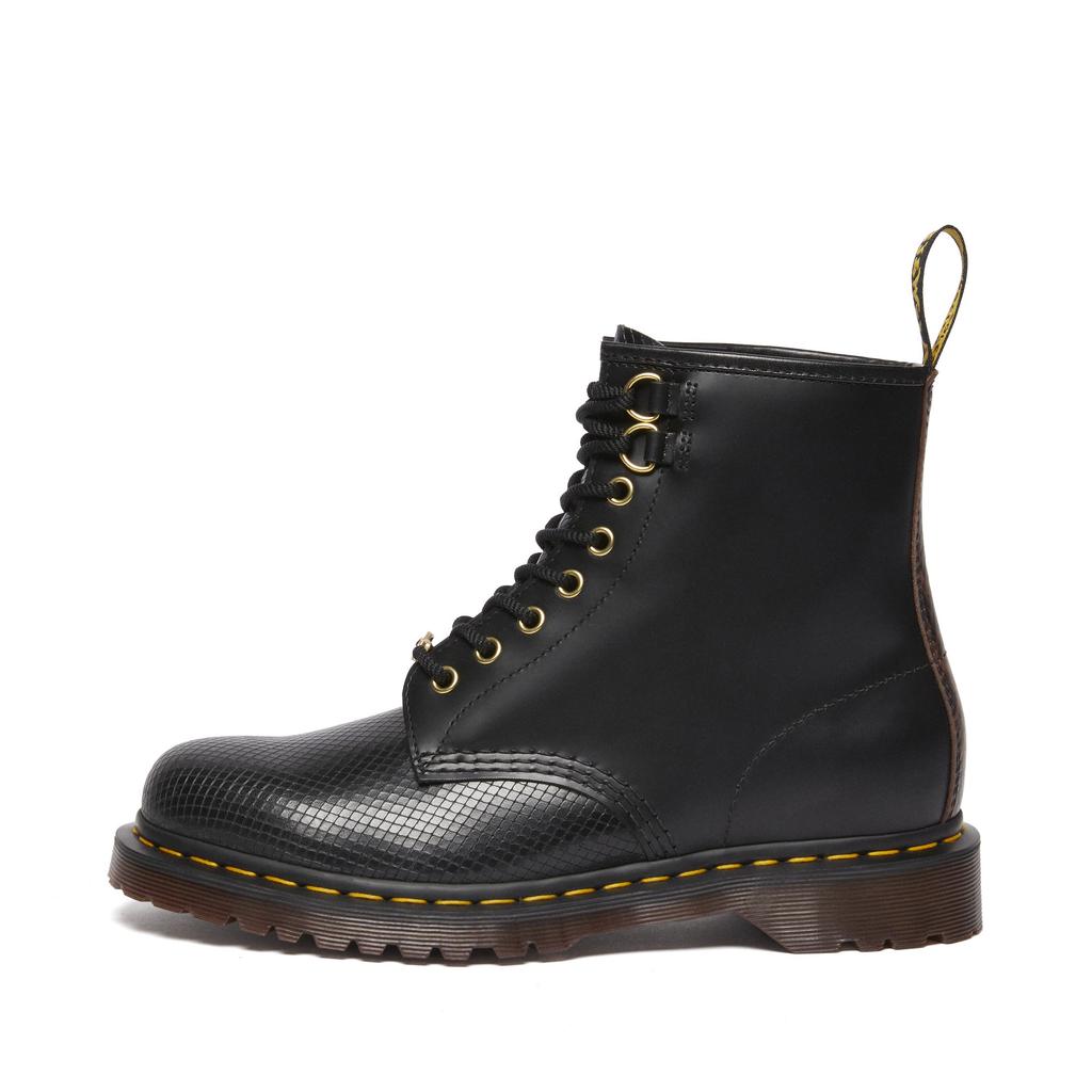 Dr. Martens 1460 Leather Snake Year Limited Edition Fashionable Versatile Eight-Hole Mid-Calf Boots Unisex Boots Black 41017001