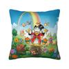 Custom Disney Anime Donald Duck Pillow Covers Bedroom Decoration Kawaii Cute Cartoon Outdoor Cushions Square Pillowcase