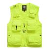 Spring and Autumn Men's Leisure Outdoor Unloadable Multifunctional Reporter Travel Photography Mesh Quick-drying Fishing Vest Men
