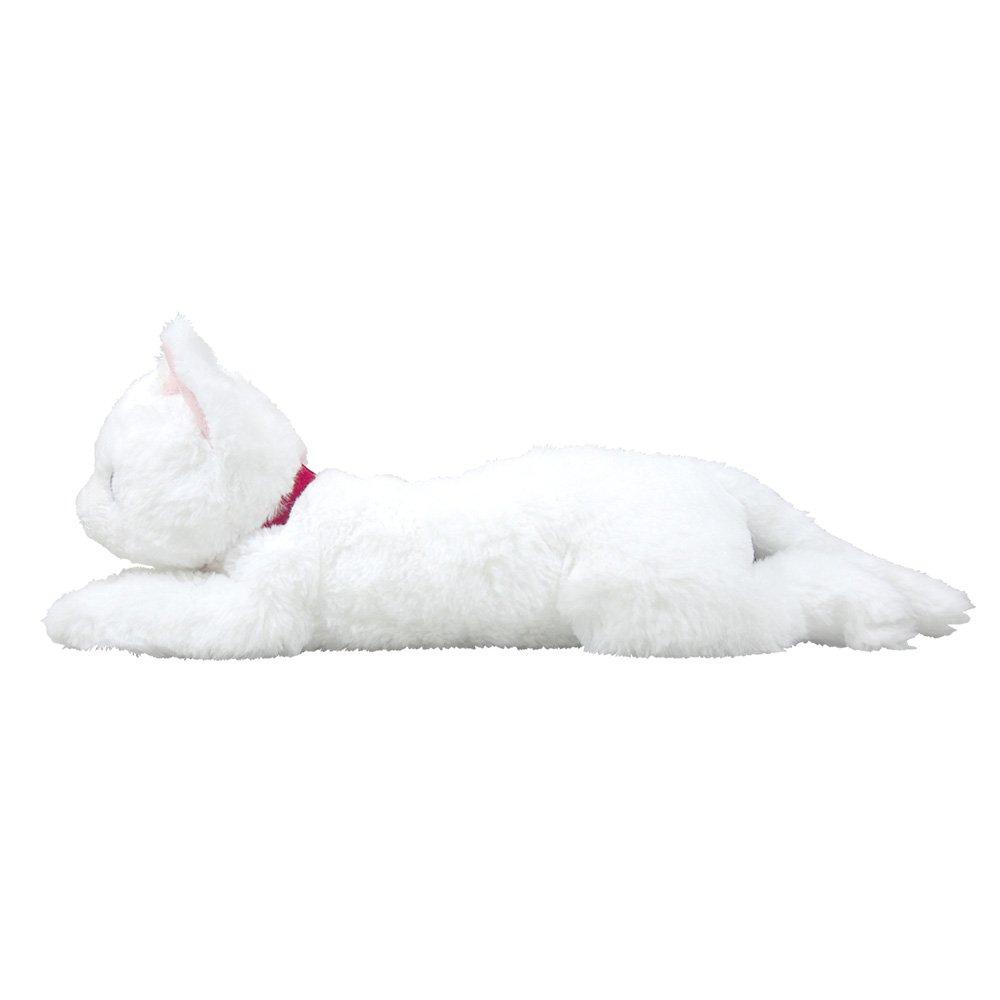 Sun Lemon Lap Cat Plush Toy Small White Odd Eyes