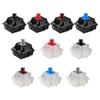 10Pcs MX2A Switches Brown Red Blue Black Silver RGB Mechanical Keyboard Switches Replacement  3pin