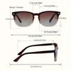 Unisex Retro Polarized, Trendy Driving Eyewear. Style for Men And Women, Lightweight, High-Quality Lenses