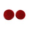 For Ford Mustang GT 2015-2021 Car Accessories Carbon Fiber Interior Auto Water Cup Slot Gasket Trim Cover Sticker Decal Decor