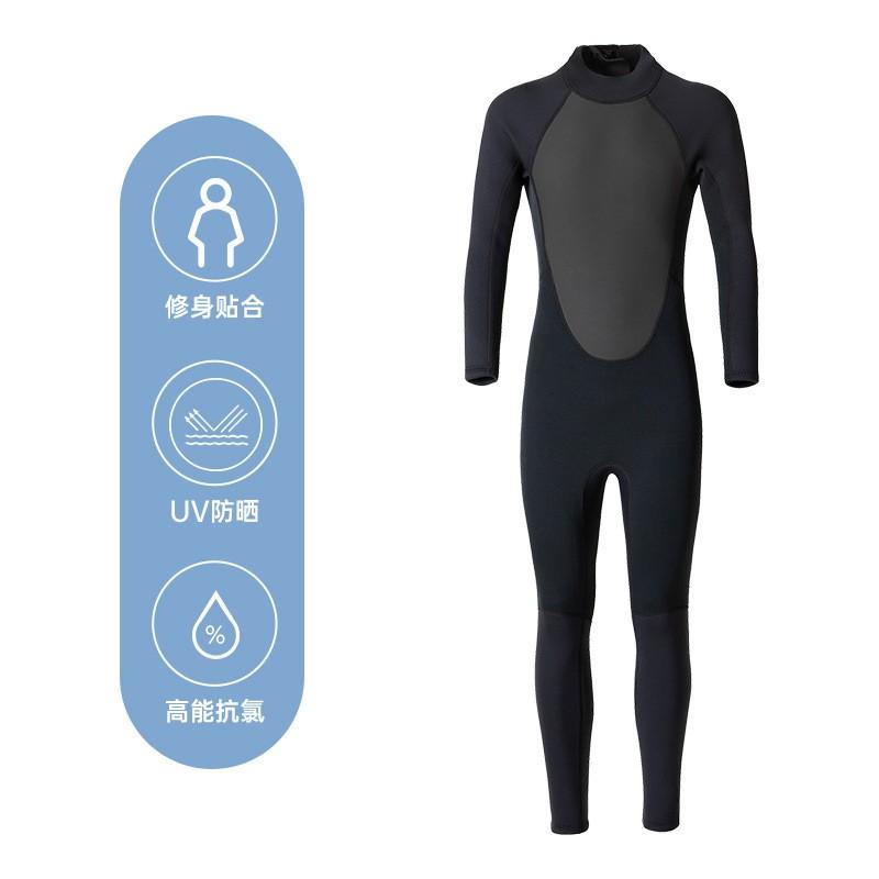 3mm Full Body Neoprene Wetsuit Women Men Snorkeling Diving Surfing Swimming UV Protection Thermal Warm