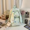 Schoolbag new schoolbag female junior high school student college student high value cute casual versatile backpack travel leisure small backpack