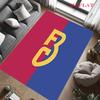 FC Basel 1893 Teppich für Wohnzimmer Schlafzimmer Zuhause Sofadekoration, Rutschfeste Bodenmatte für Kinder