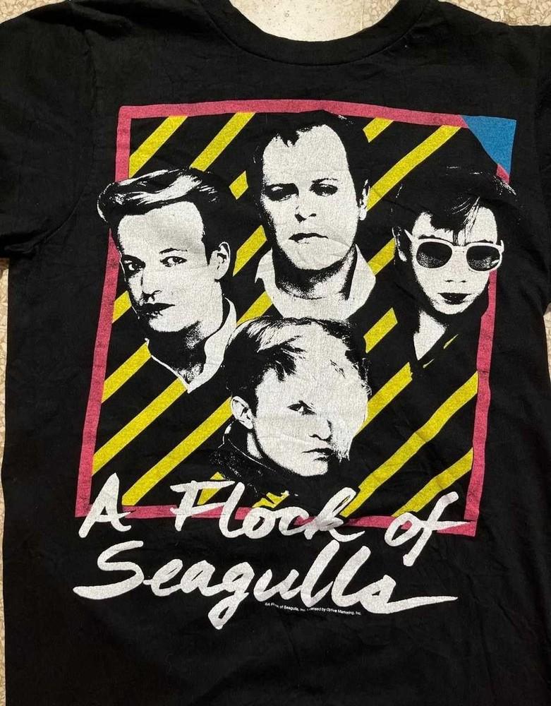 Подарок для фанатов A Flock Of Seagulls Футболка унисекс S-5XL Футболка унисекс L