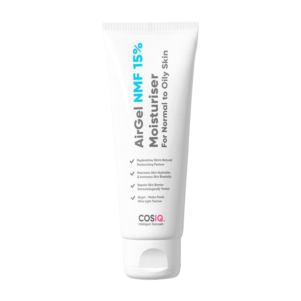 Cos-IQ AirGel NMF 15% Face Moisturizer For Oily To Normal Skin Fast Absorbing Hydrating Gel Cream For Women And Men 100ml