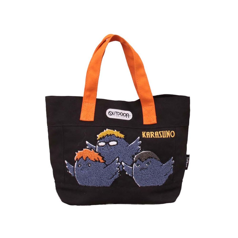 Outdoor Products Haikyu!! Mini Tote Bag ODHQ11 Black