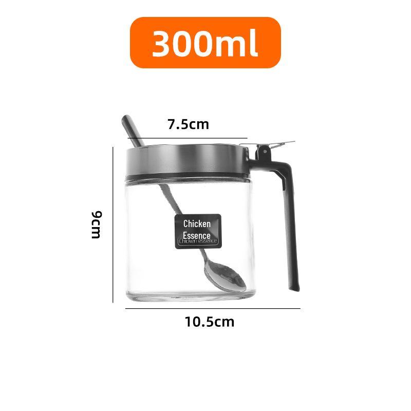 Герметичная банка для хранения специй из нержавеющей стали