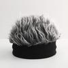 Chapeau Bonnet Perruque Tricoté 2 en 1 Hiver Hommes & Femmes - Tendance Drôle (Casquette Dizhu) / (Bonnet d'écorce de melon) | Européen