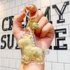 Wealthy Gold Horse Keychains Cartoon Design Bag Pendant Zodiac Horse Keychains  Chinese New Year