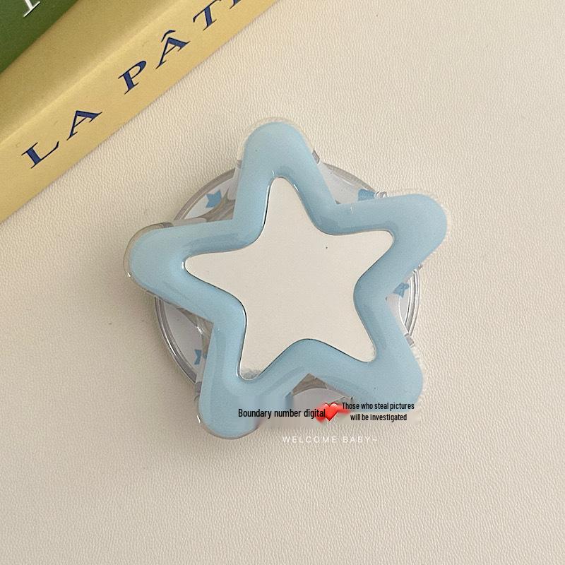 Fun Cartoon Mirror Pattern for MagSafe Magnetic Brackets: Cute Phone Accessory