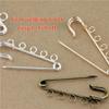 Decorative Big Safety Pin Craft Of Sturdy Alloy For Craft And Professional Tailors