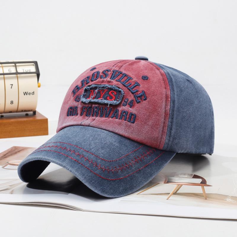 

Men Women Sun Protection Baseball Cap, European American High-End Retro Peak Hat for Outdoor 56-60 adjustable