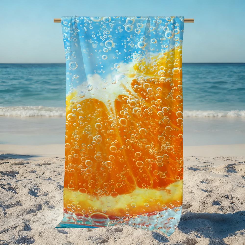 Fruits Serviette Lumineuse Plage Séchage Rapide Douce Serviettes de Piscine Cadeau pour Voyage Salle de Sport Douche Camping sports