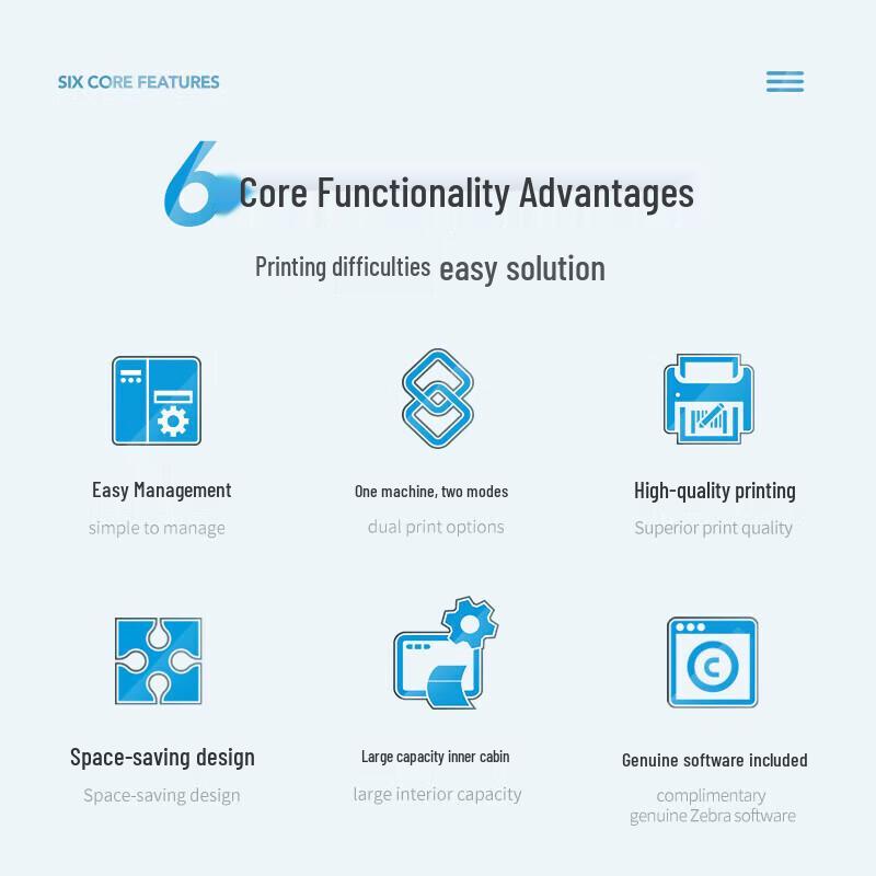 Zebra Industrial Thermal Label and Barcode Printers