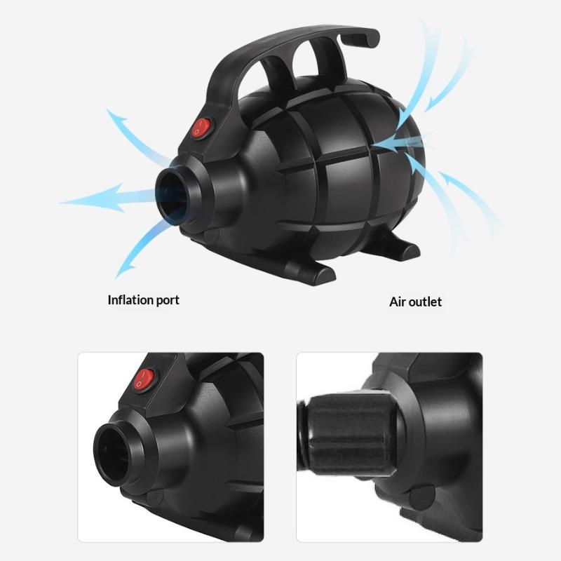 [SP]EU Plug 600W Air Pump Portable Air Bed Air Mat Air Inflation Tool Quick Safety