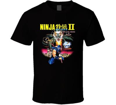 Ninja Gaiden 2 Nes Box Art Retro Video Game T Shirt Unisex T-Shirt
