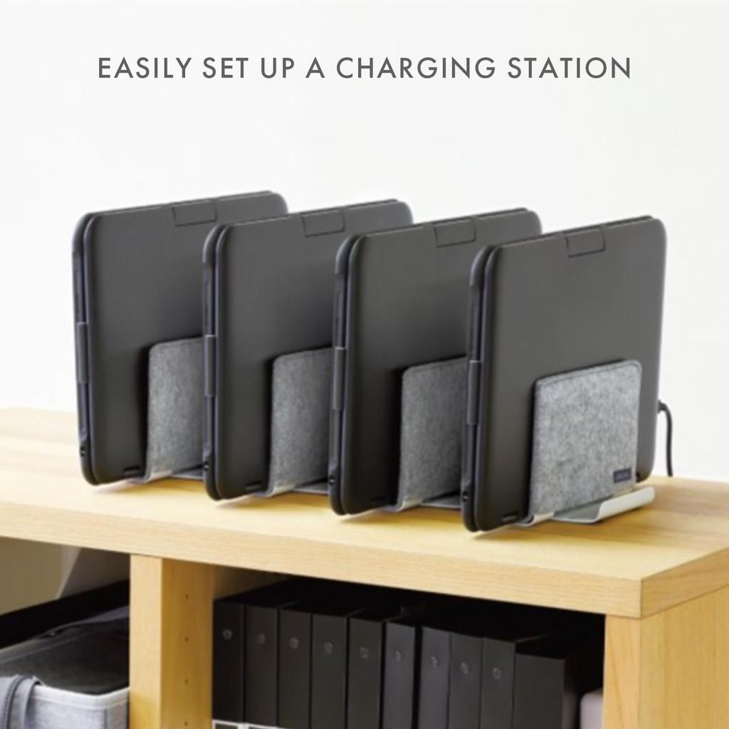 Sonic Laptop Stand for Tablets and Laptops with Felt Cover UT-5352-W