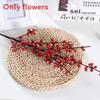 Ilex Simulation Chinensis Berries Fortune Fruit Ginkgo Flower Artificial