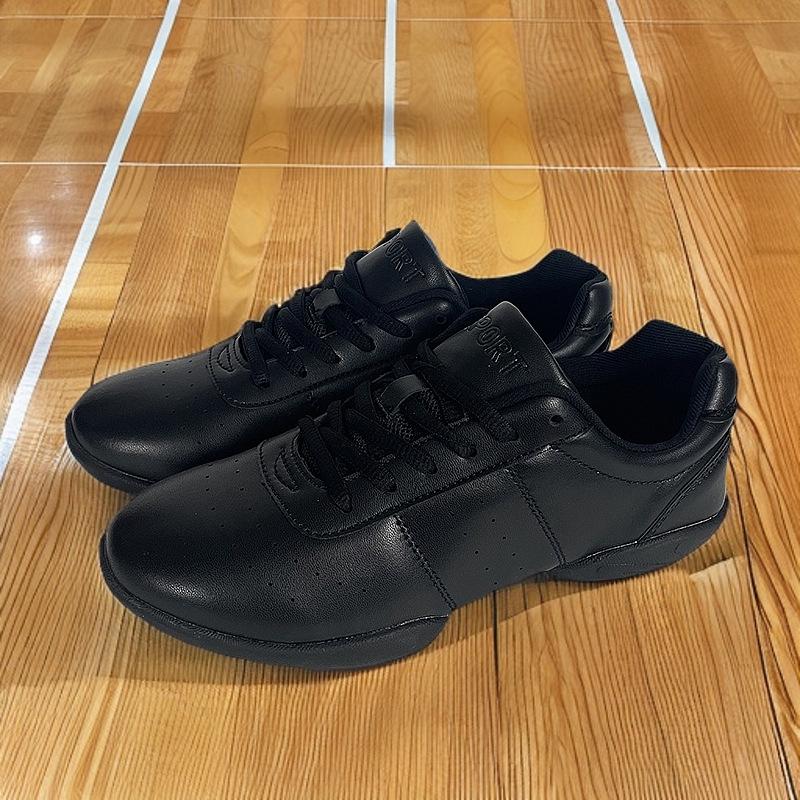 

White Unisex Fitness and Dance Aerobic Shoes 37 чорний