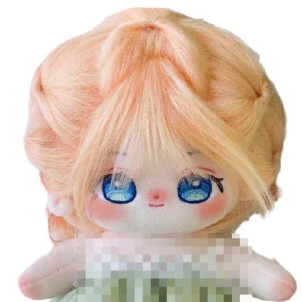 Original 20CM Cute Stuffed Cotton Doll Cartoon Kawaii Figure Character Plushie DIY Cosplay Outfit Collection Girl Toys Gift