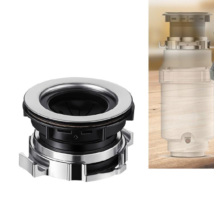 Disposal Splash Guard Garbage Stopper Black Quiet Collar Sink Baffle Reduce Disposer Noise Leakproof Maintenance