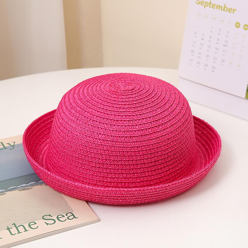 2025 Outdoor Parent-child Hats The Child s Mother Vintage Women Spring Summer Beach Fashion Straw Hat Sunshade Sun Hat Sombreros 52-54cm