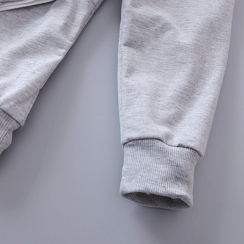 Kids Clothes 3Pcs Baby Boy Suit Autumn Cardigan + Long Sleeved T-shirt +pant Outfits Outerwear