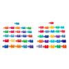 Learning Lock Toys Alphabet and Arithmetic Montessori Toy for Travel Student